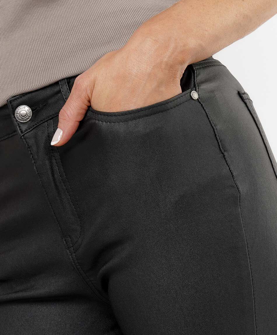 Pantal&oacute;n mujer brillante