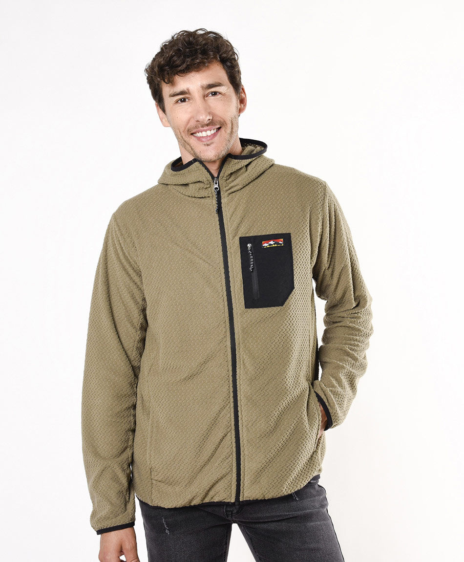 Buzo hombre outdoor textura