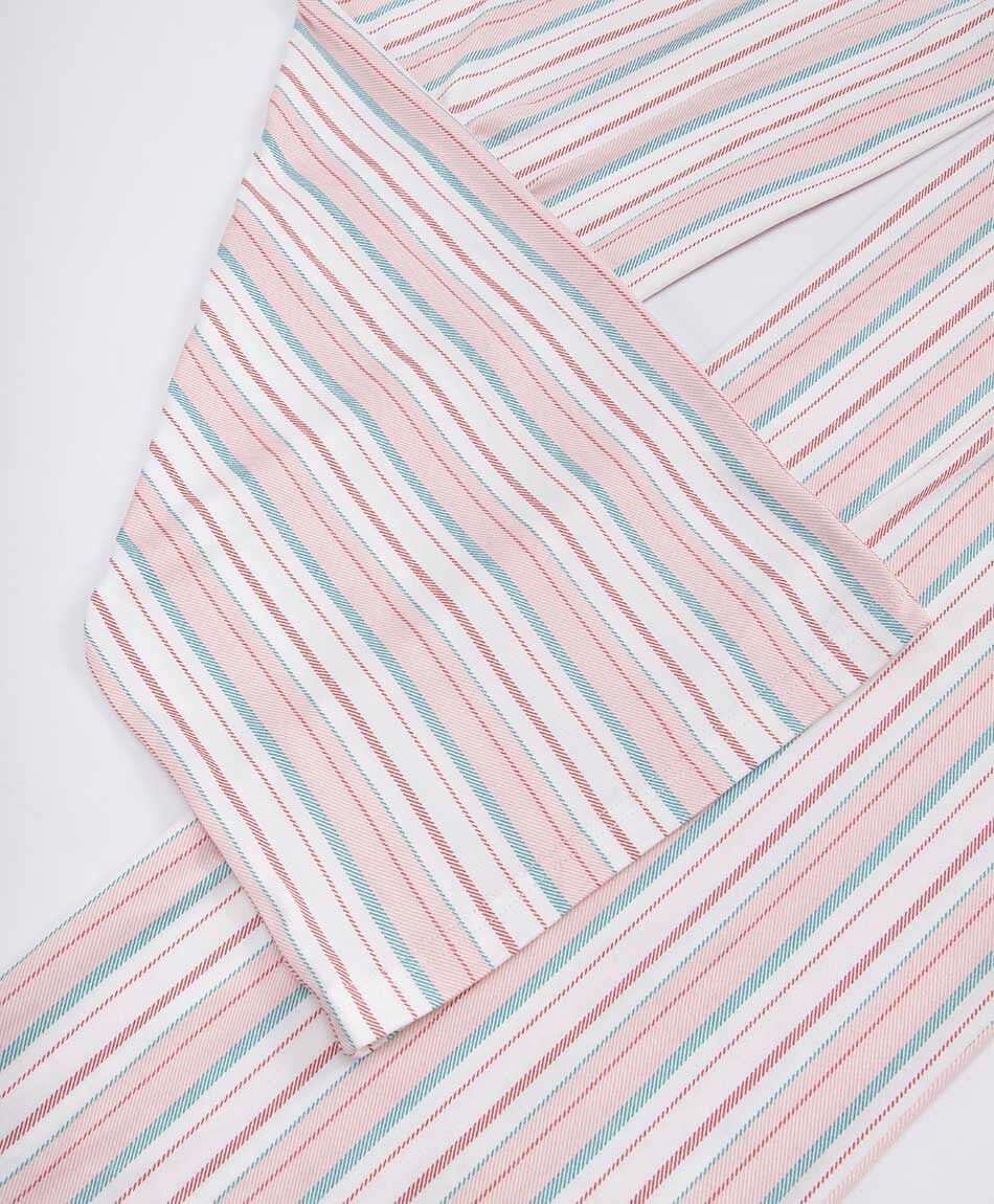 Pijama mujer verde pantal&oacute;n rayas