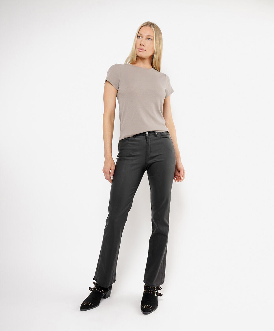 Pantal&oacute;n mujer brillante