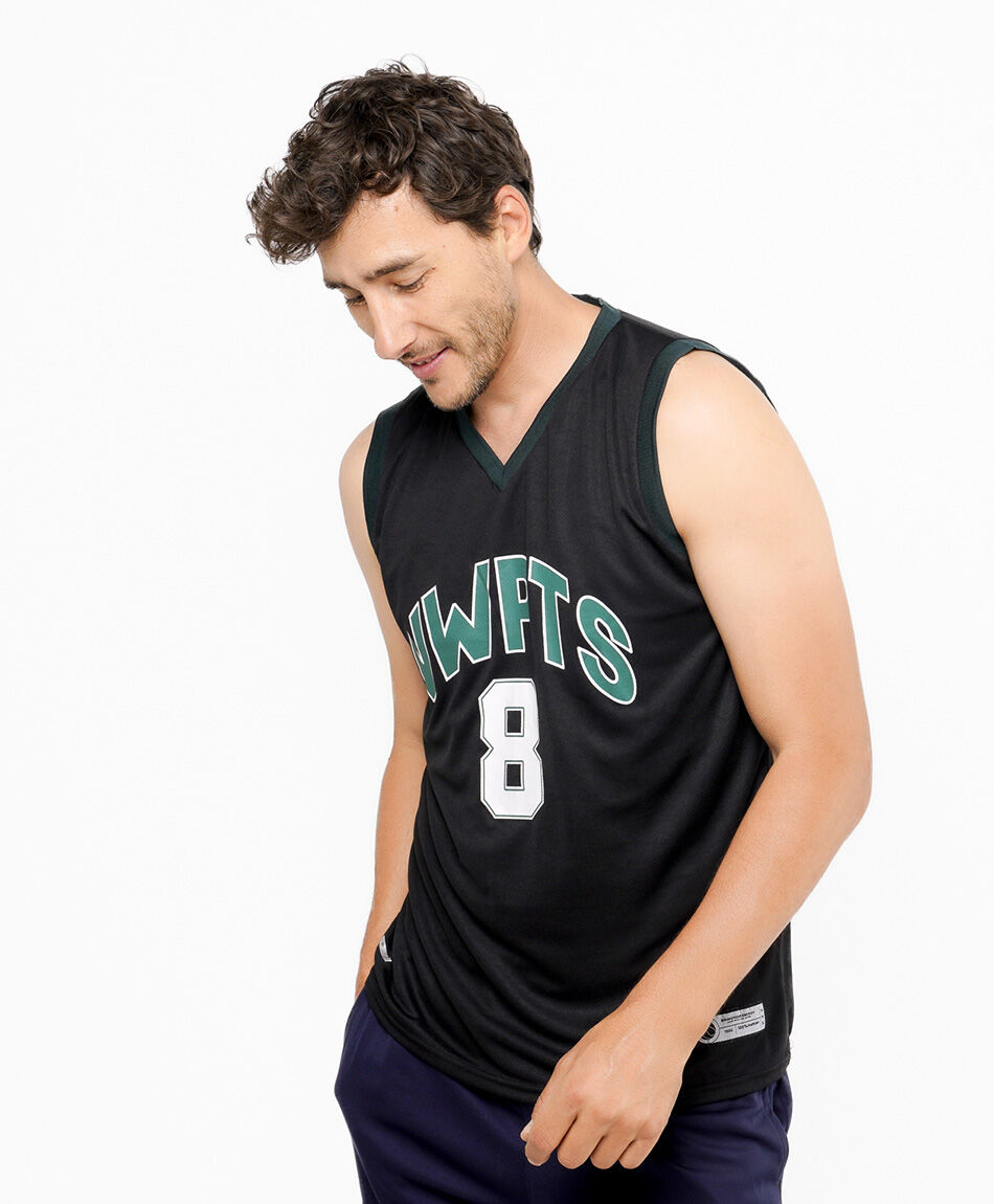 Remera deportiva hombre surf basket