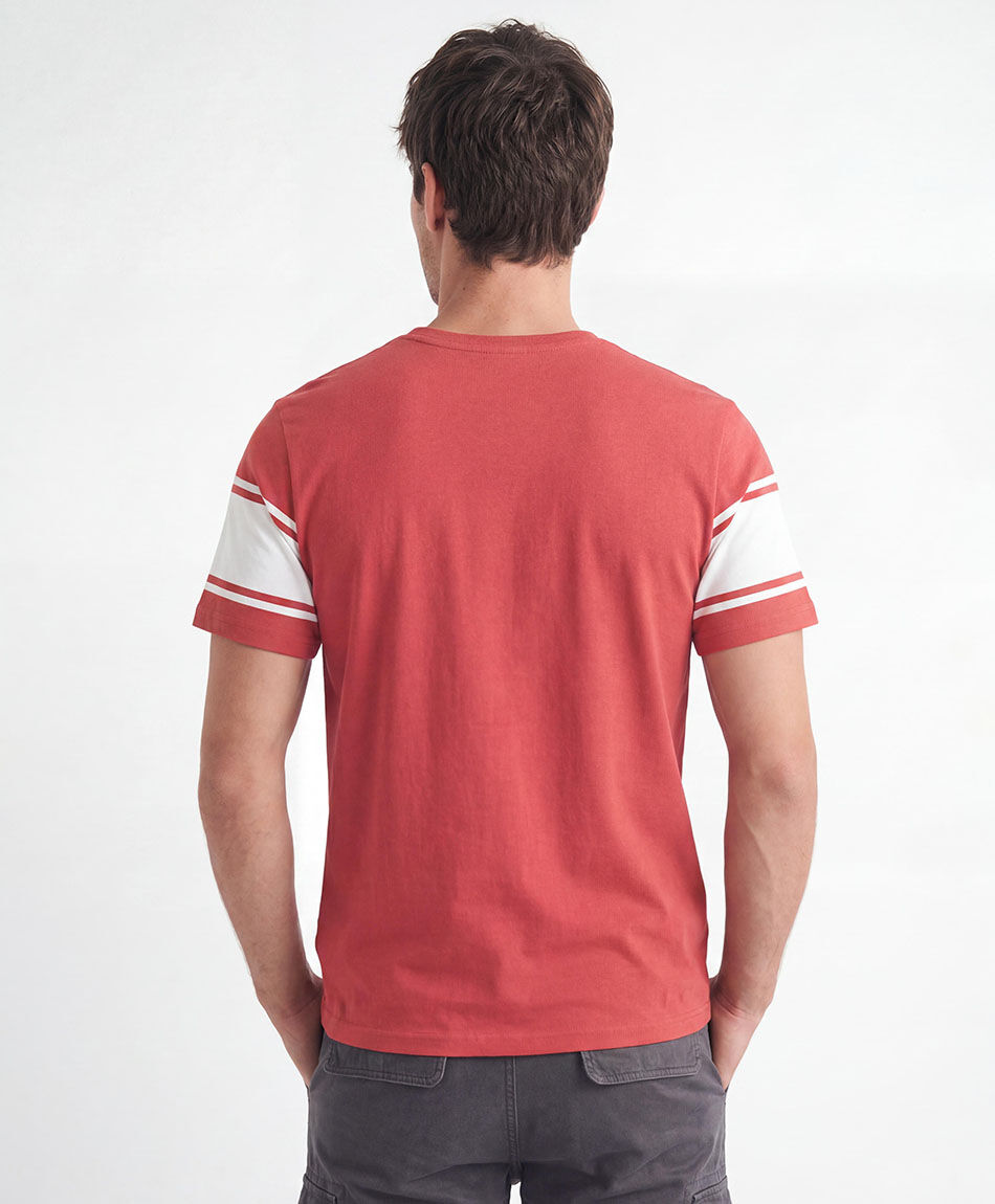 Remera hombre franja denim community