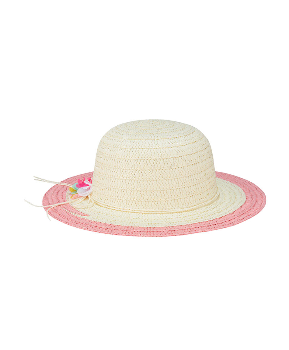 Sombrero ni&ntilde;a bicolor