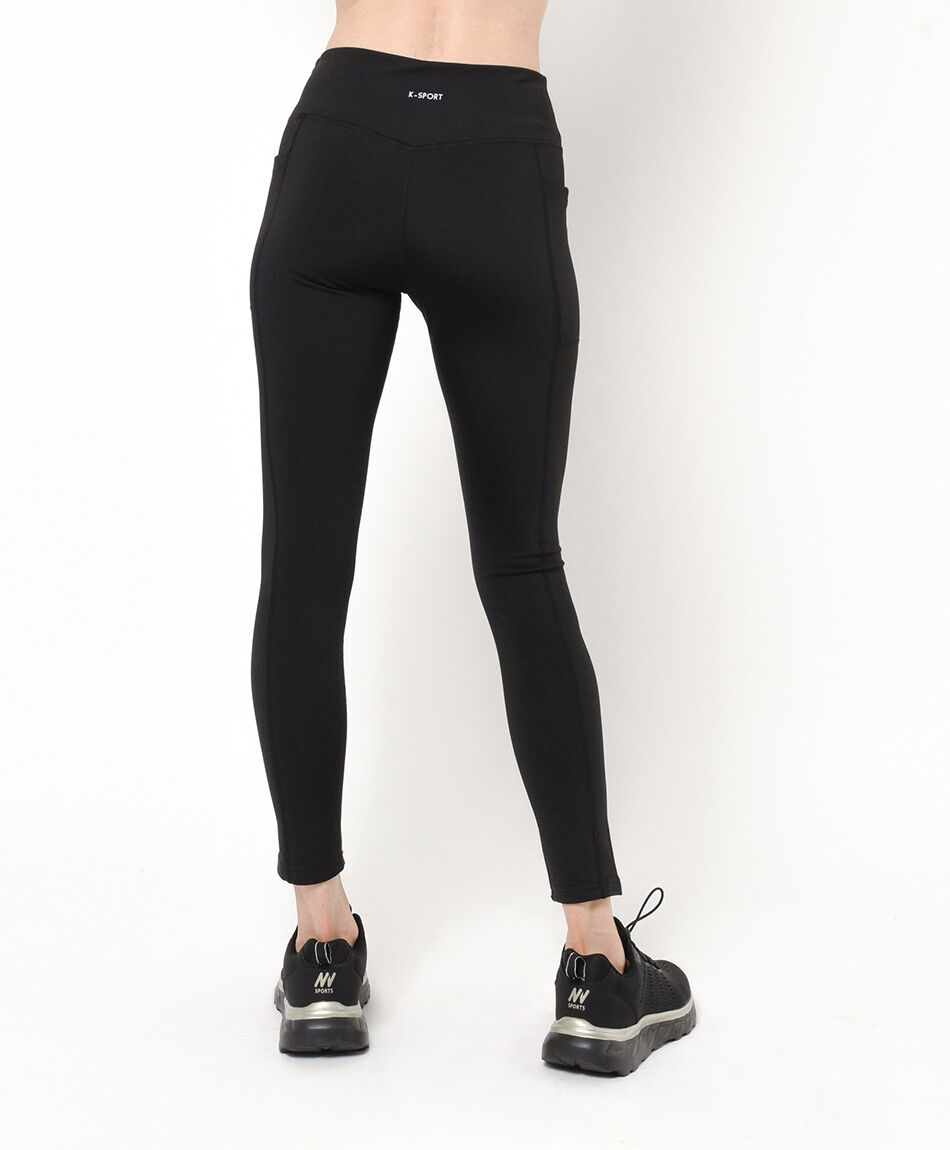 Calza deportiva mujer t&eacute;rmica lisa