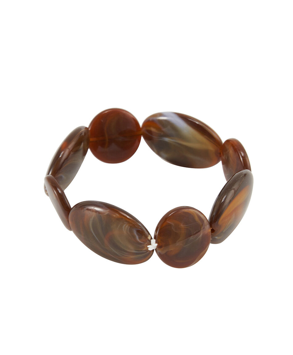 Pulsera mujer caf&eacute;