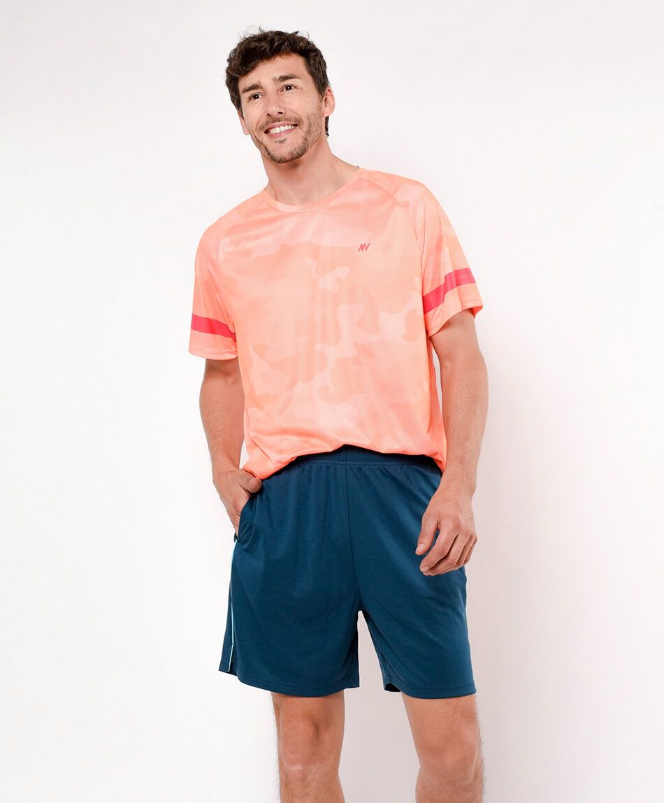 Short deportivo hombre mesh