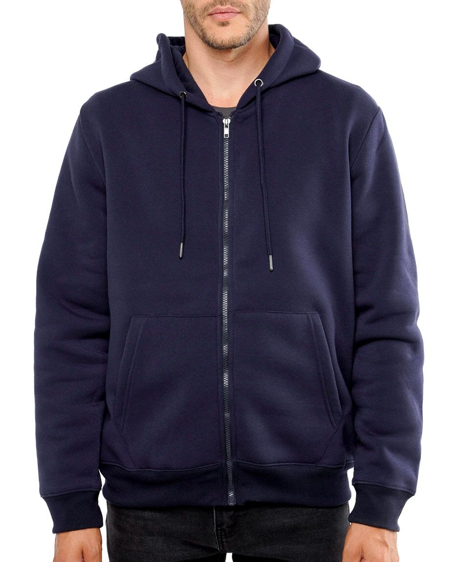 Buzo hombre cierre entero bolsillos