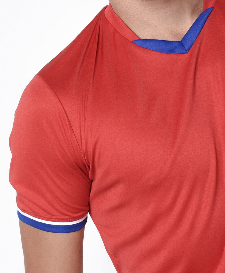 Remera deportiva hombre lisa bicolor