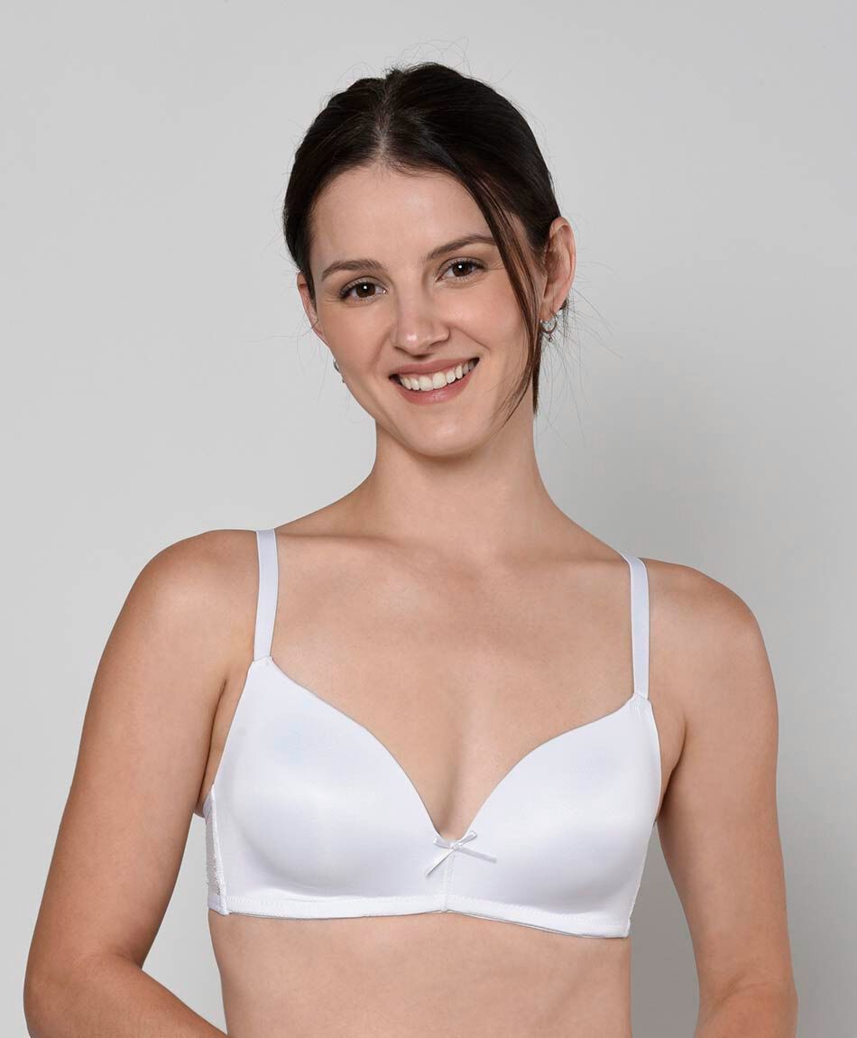 Bralette mujer malla floreada