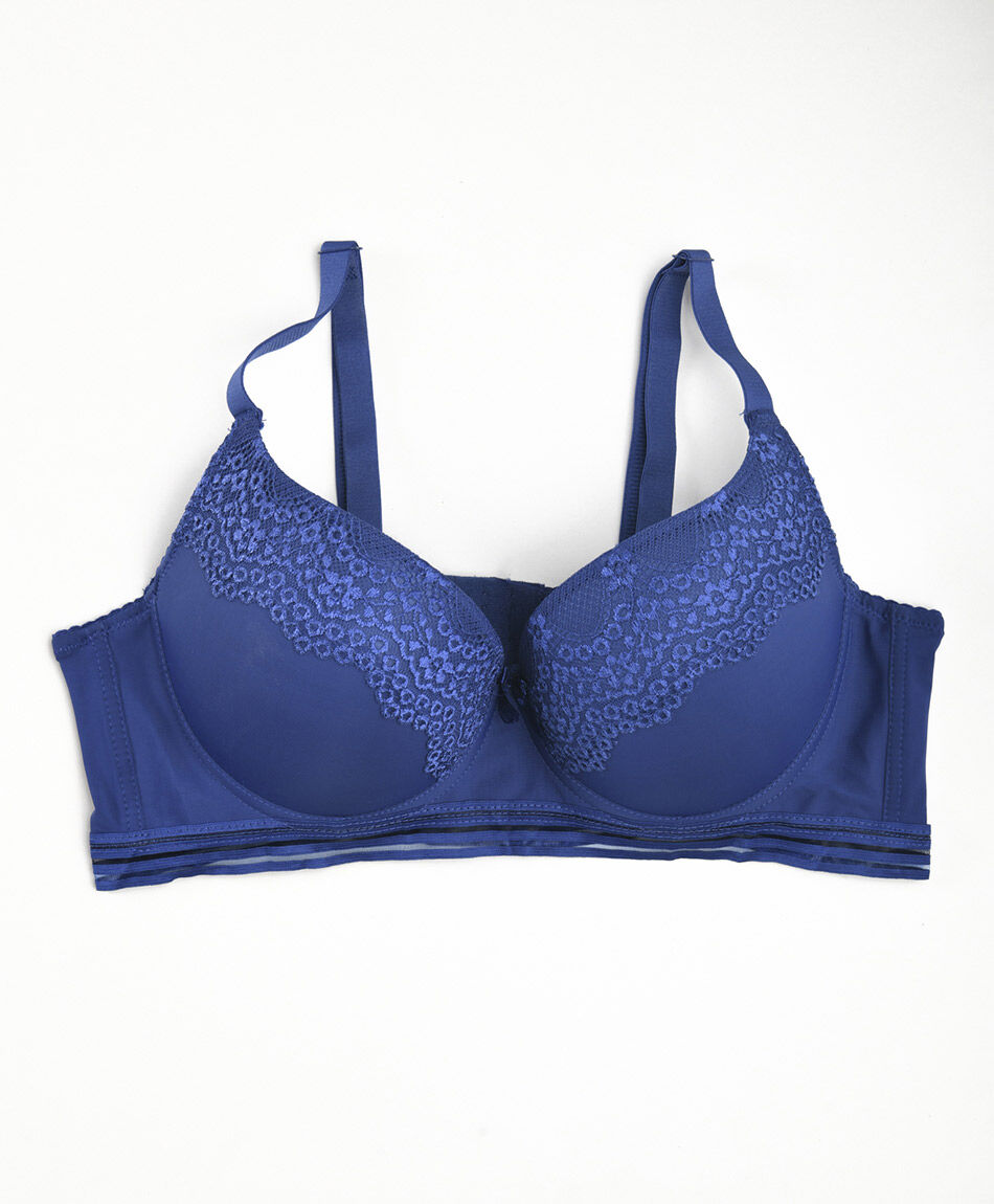 Corpi&ntilde;o mujer medio encaje push up