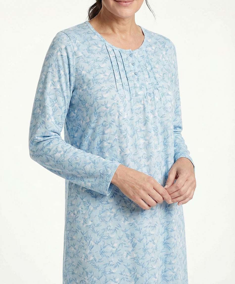 Camisa de dormir mujer floreada