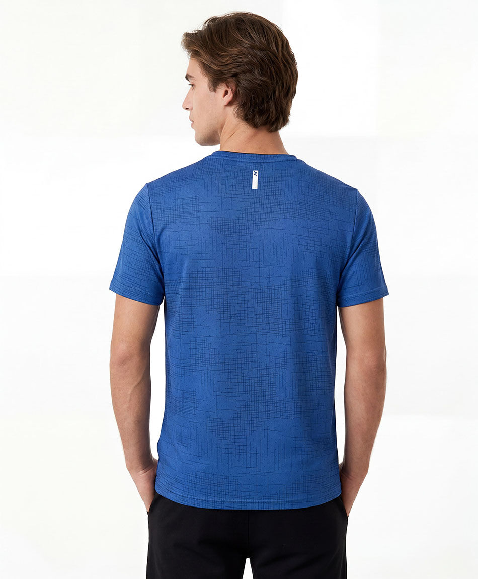 Remera deportiva hombre estilo mix