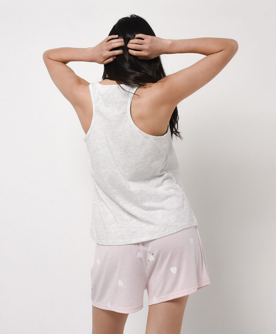Pijama mujer short self love