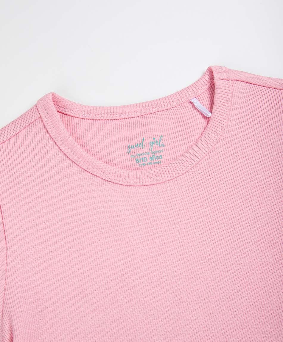 Remera ni&ntilde;a lazos