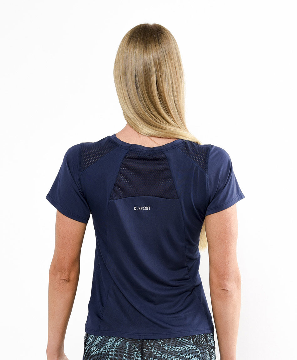 Remera deportiva mujer run 1985