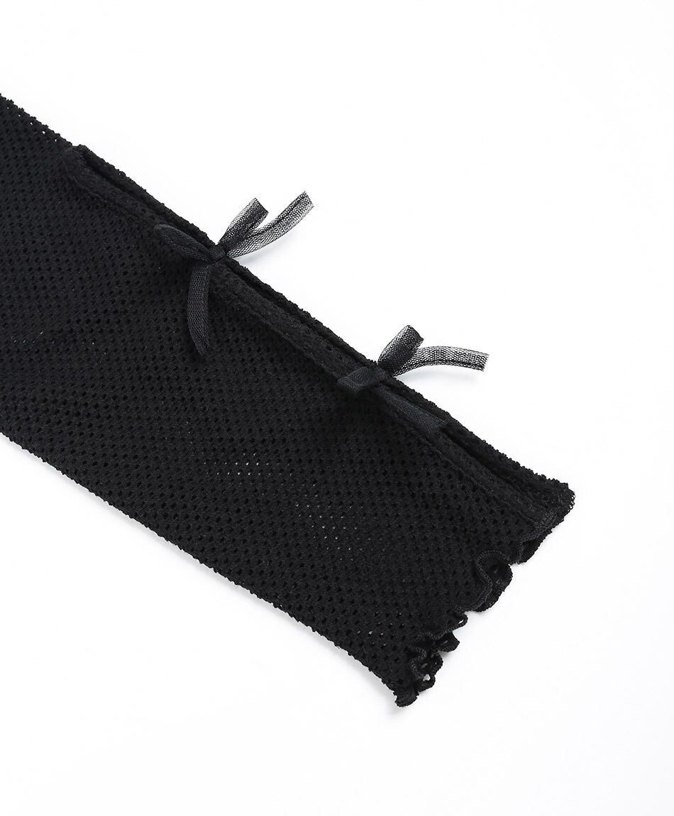 Remera ni&ntilde;a calada negro