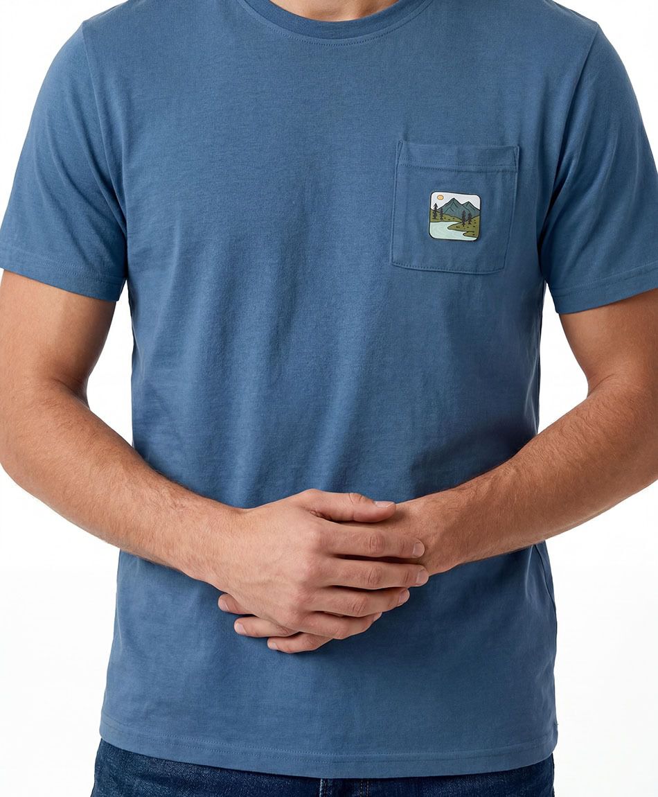 Remera hombre bolsillo arizona