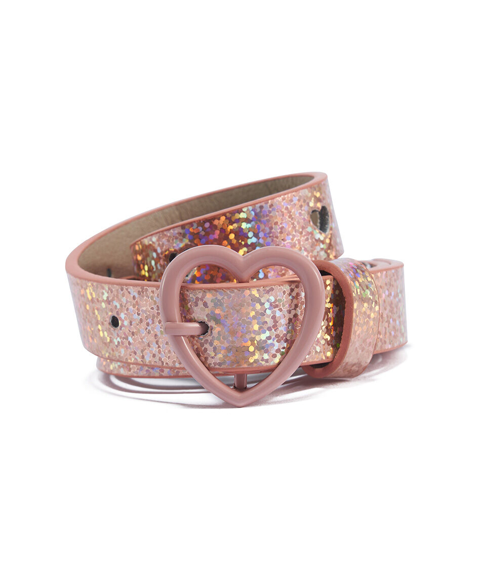 Cintur&oacute;n ni&ntilde;a hebilla coraz&oacute;n