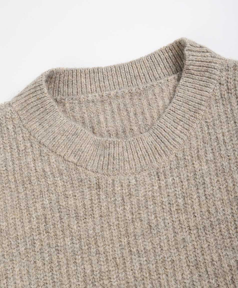 Poncho mujer pinny beige