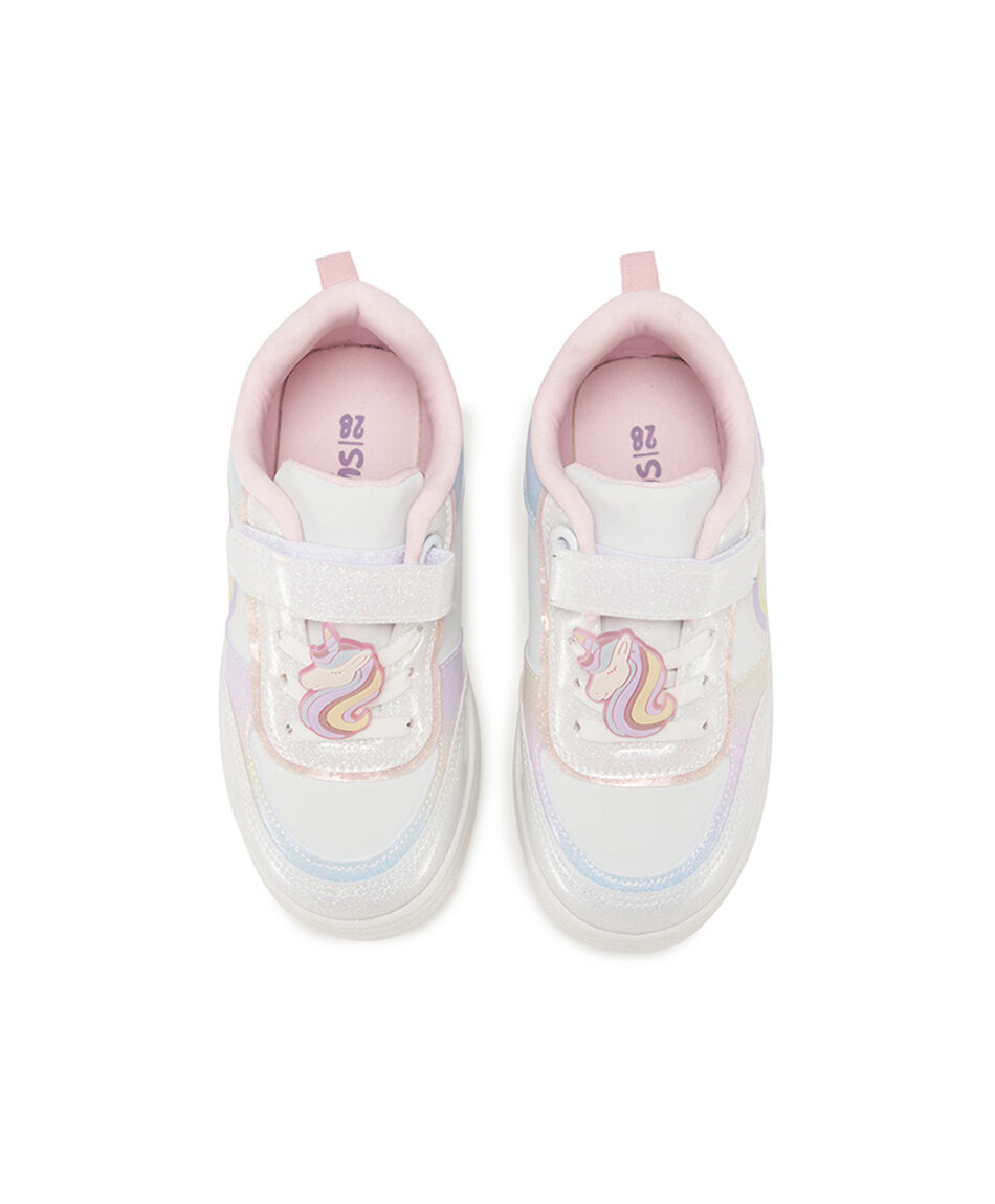 Zapatilla infantil (26 a 31) arco&iacute;ris