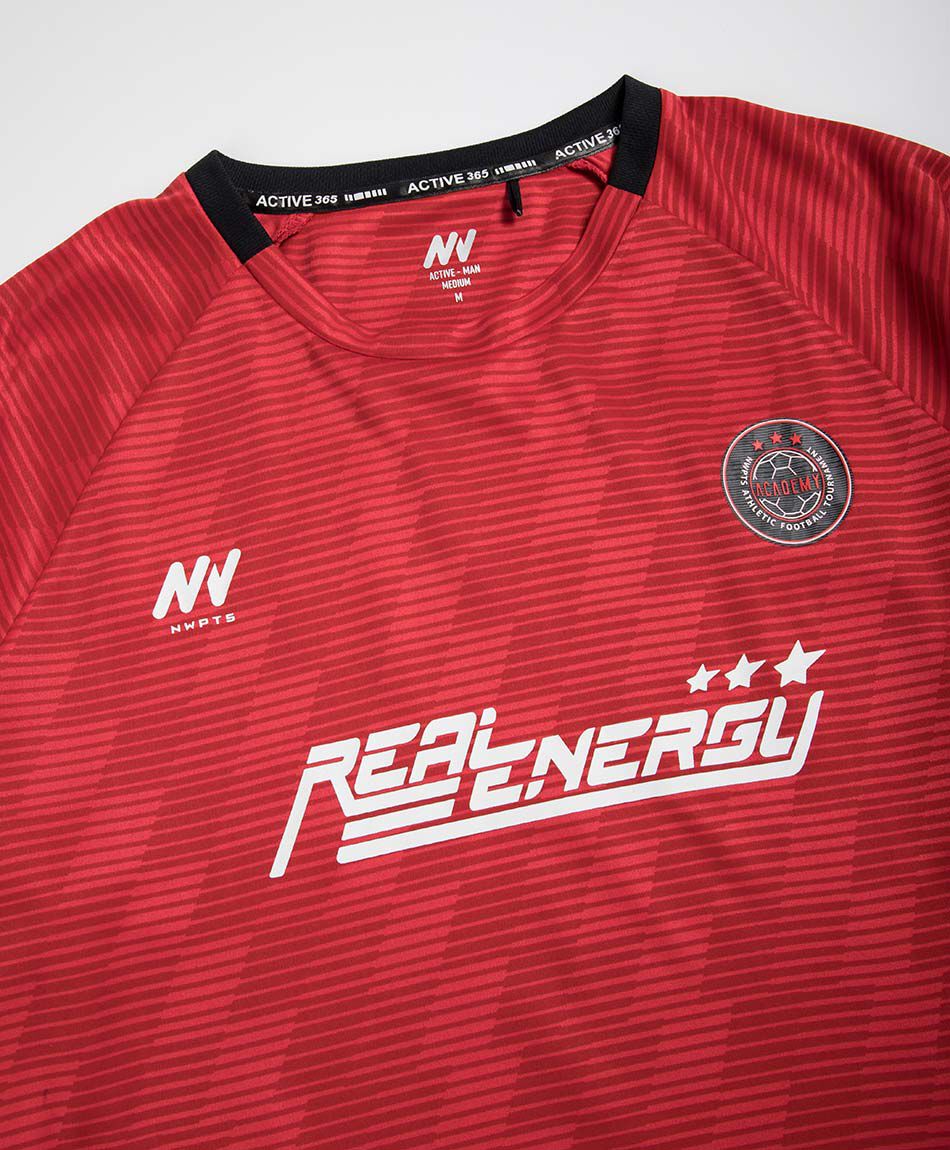 Remera deportiva hombre real energy