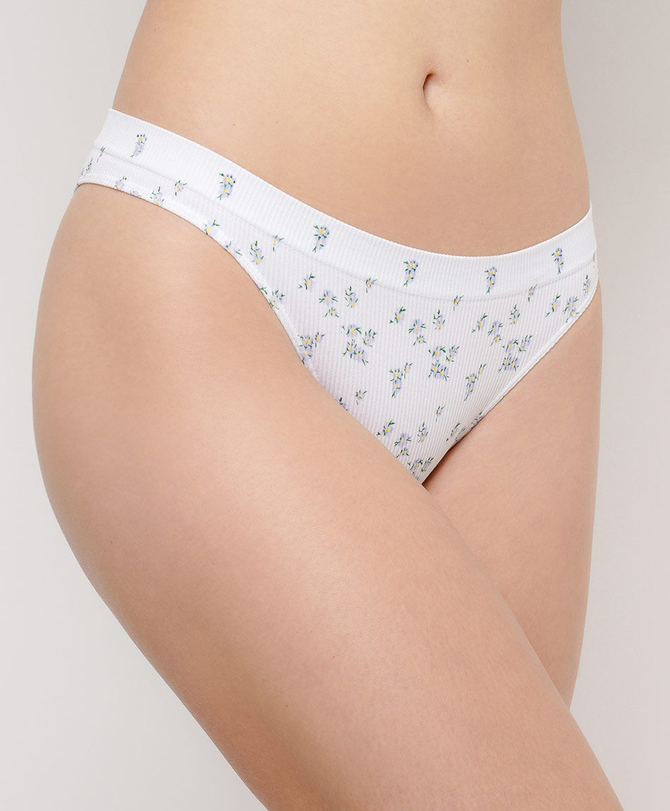 Bikini mujer seamless floreado