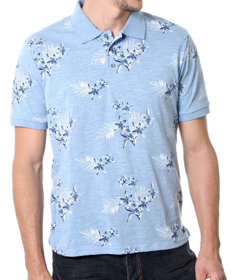 Polera cuello polo