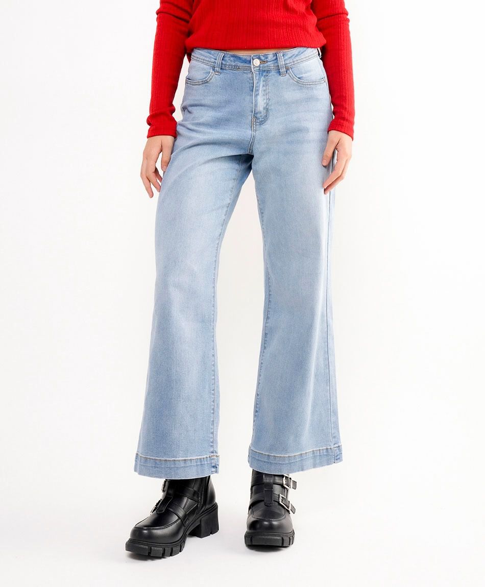 Jeans mujer flare  basic