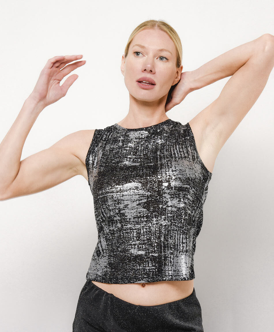 Remera mujer pincelada