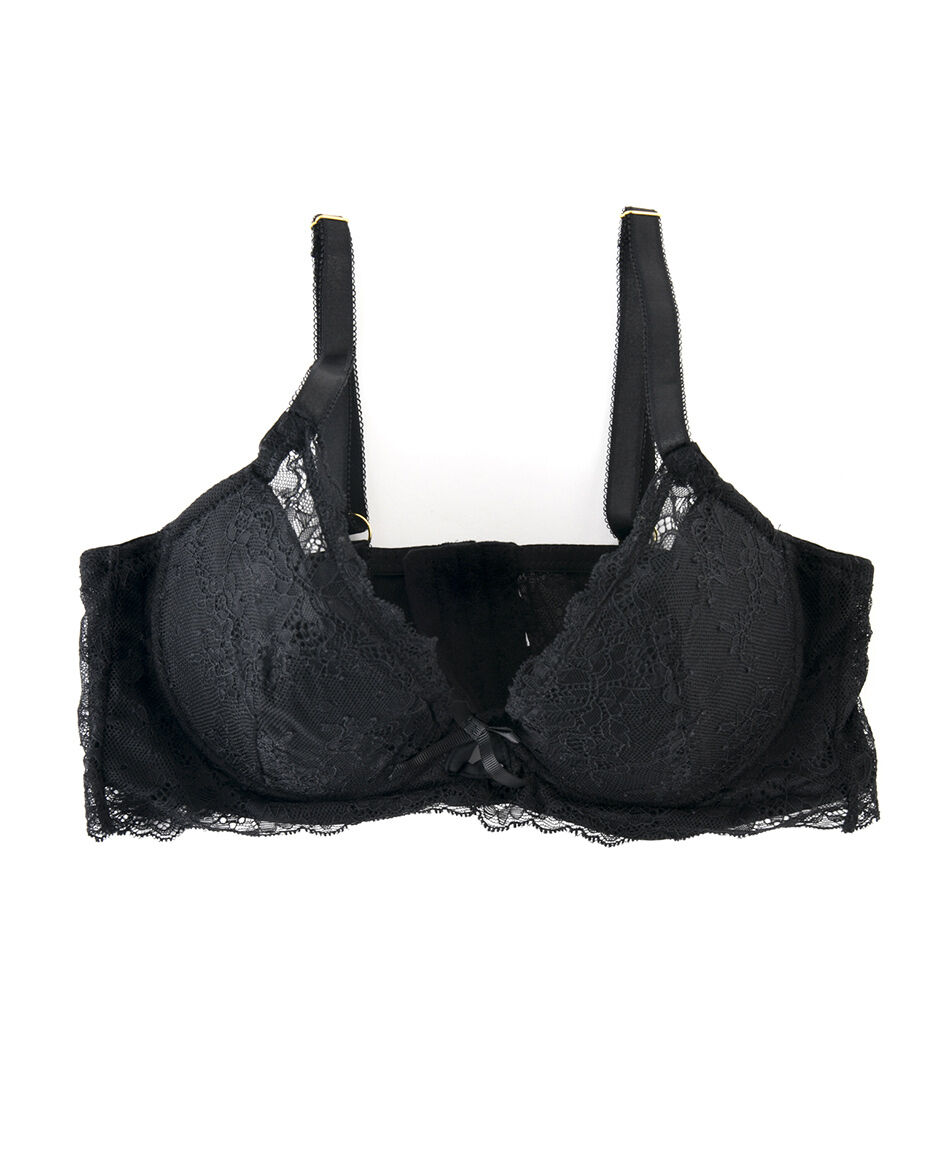 Corpi&ntilde;o mujer full encaje black