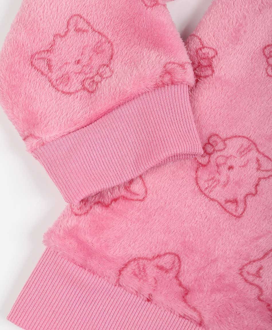 Pijama mujer coral cat face