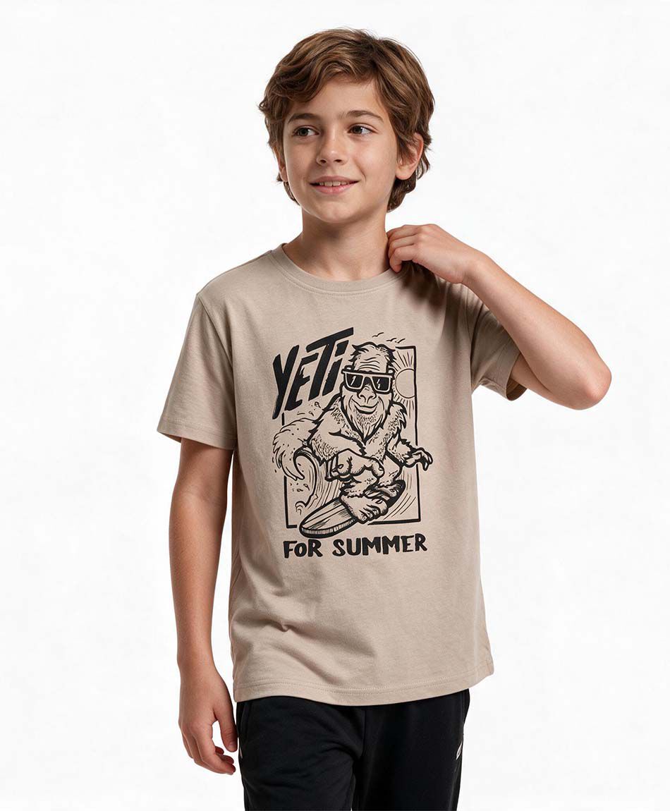 Remera ni&ntilde;o yeti