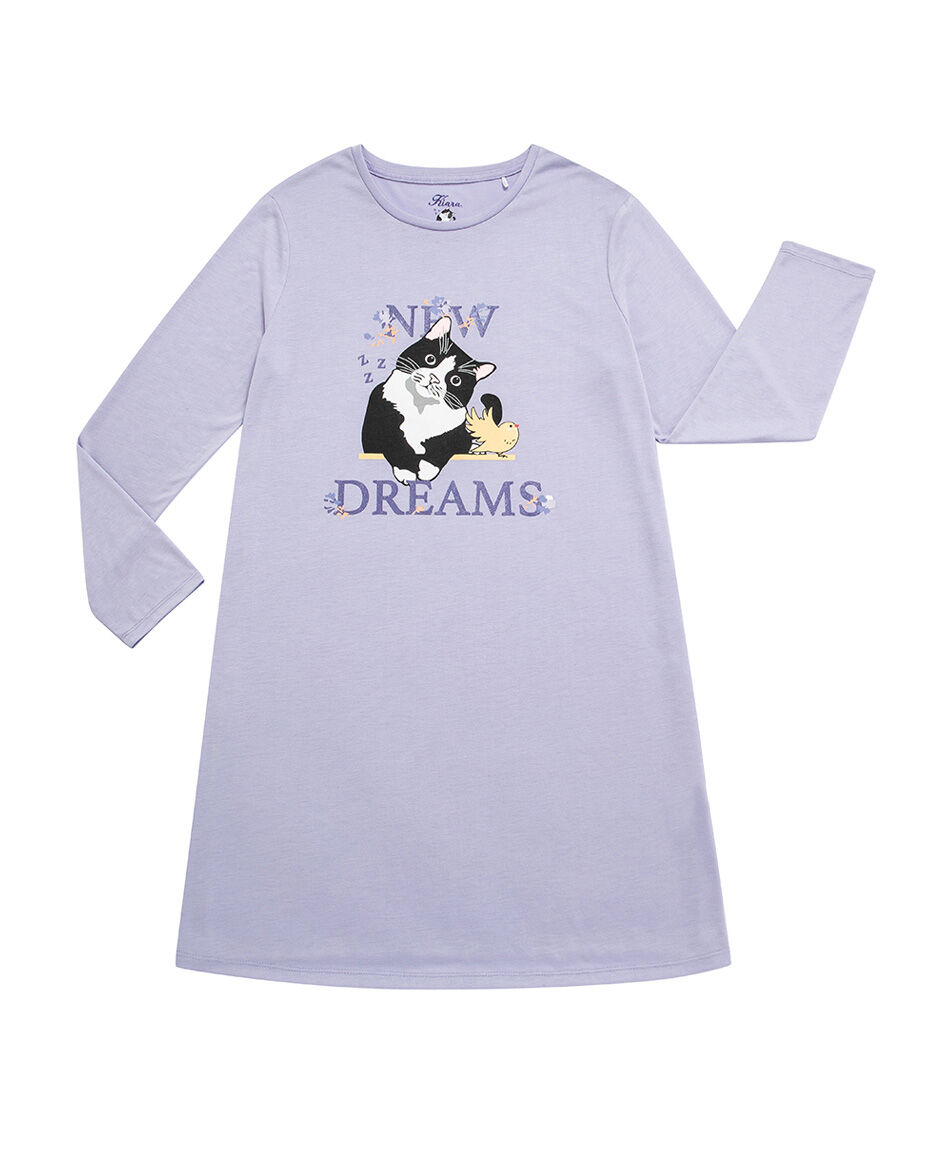 Camisola mujer sue&ntilde;os gatunos