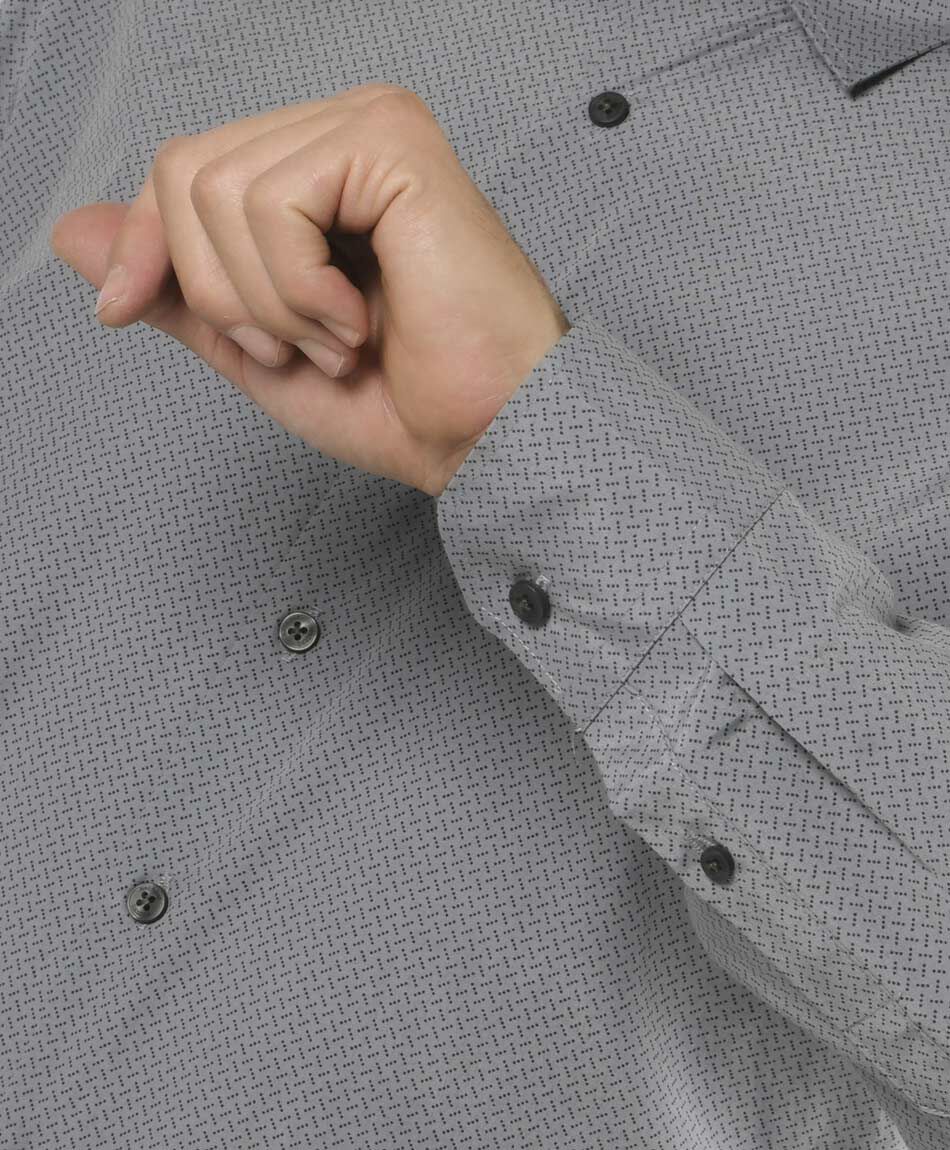 Camisa hombre gris