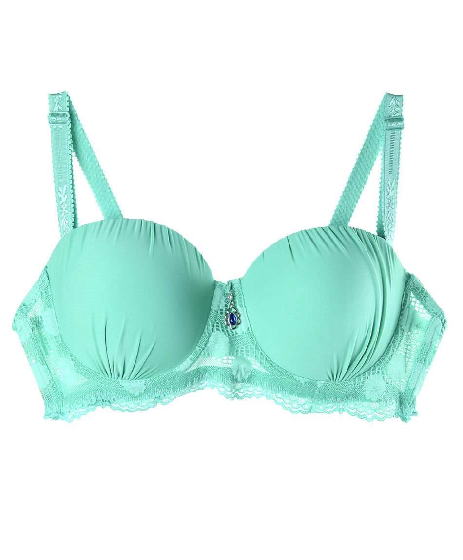 Corpi&ntilde;o mujer pliegues encajes joya