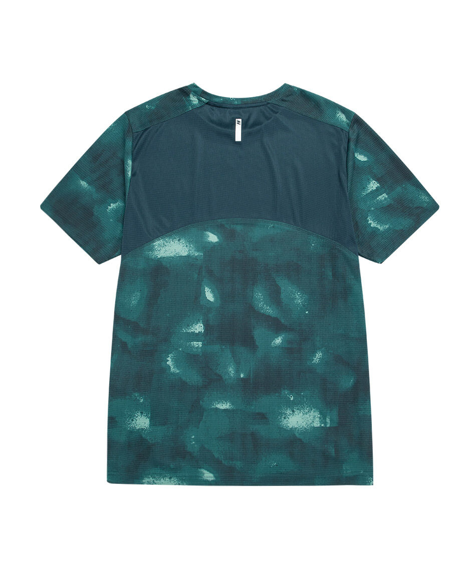 Remera deportiva hombre contrase green