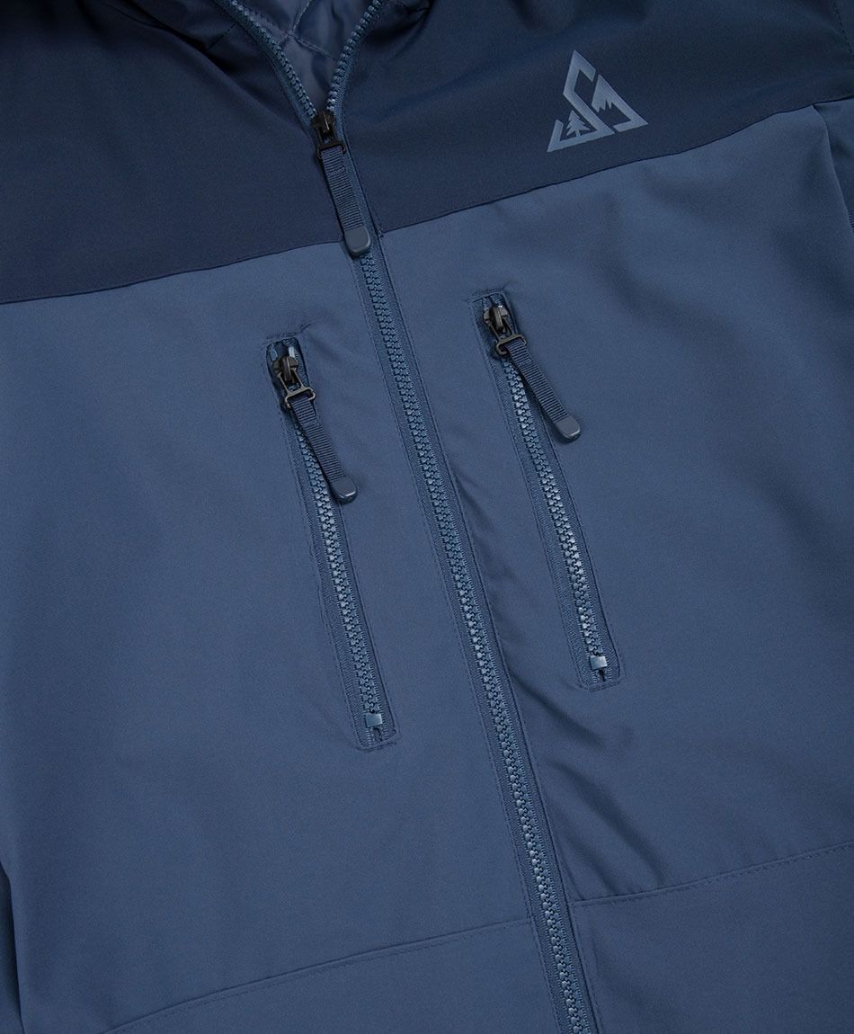Campera hombre outdoor bolsillos