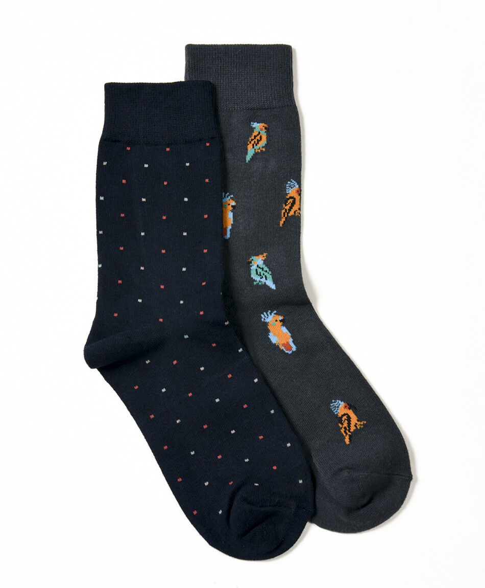 Pack 2 medias dise&ntilde;o de loro