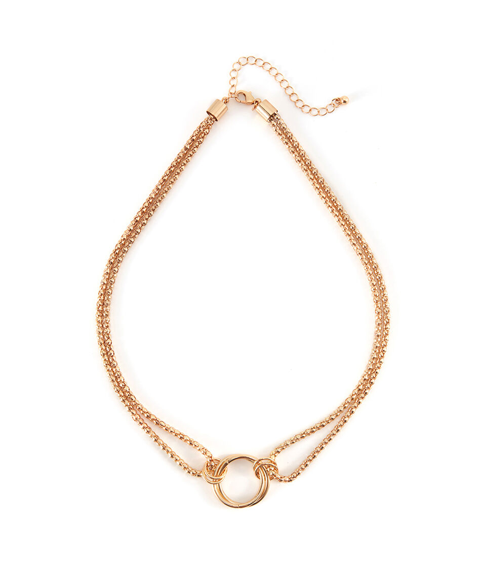 Collar mujer argolla
