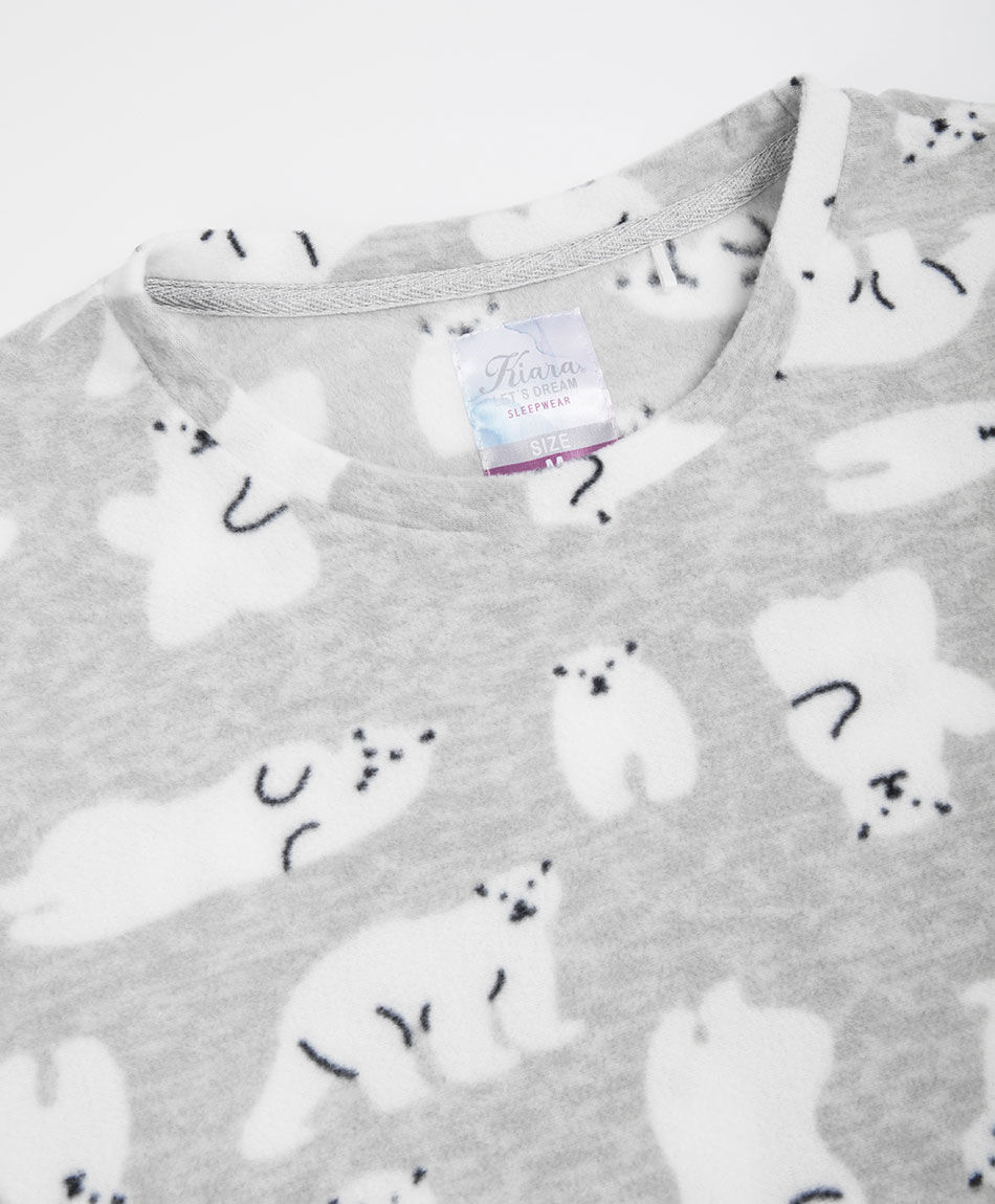 Pijama mujer micropolar osos
