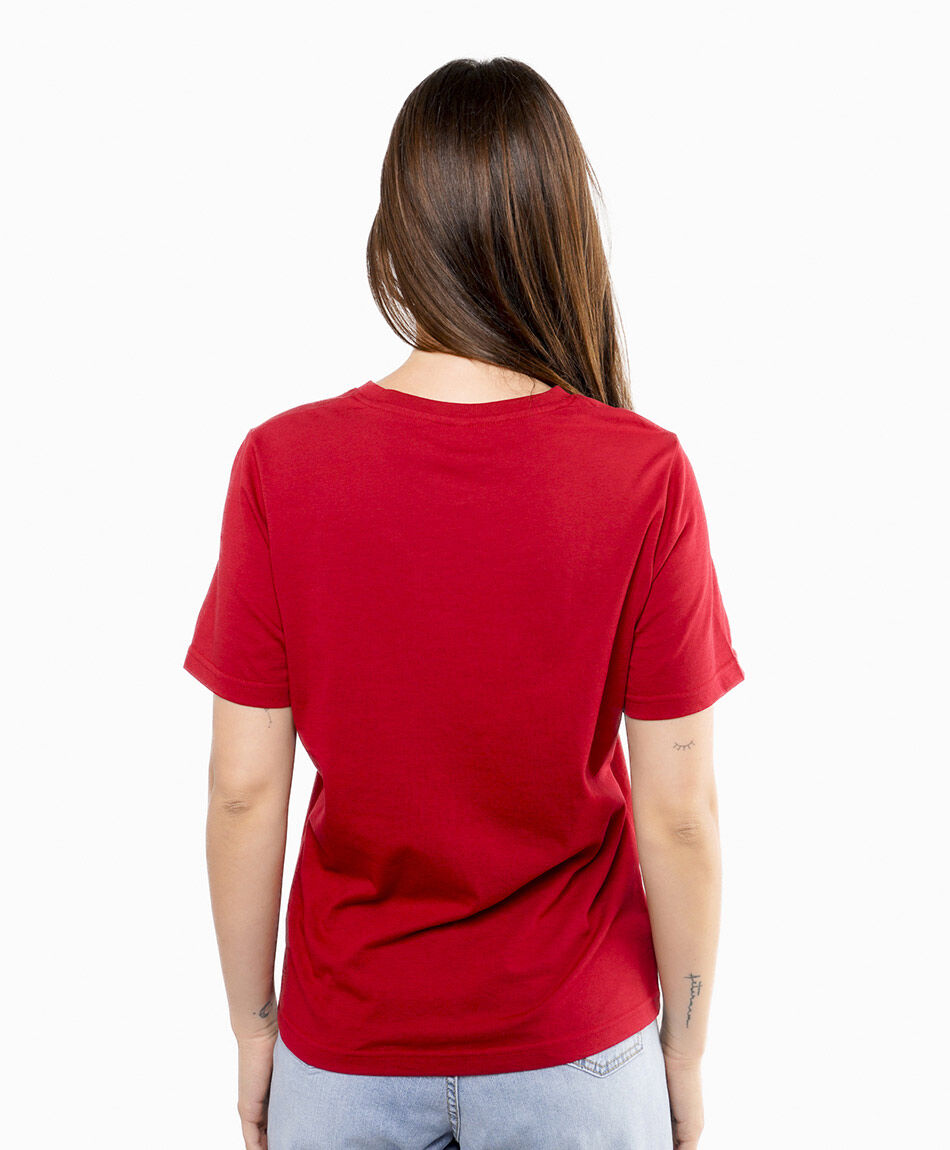 Remera mujer casual urbana red