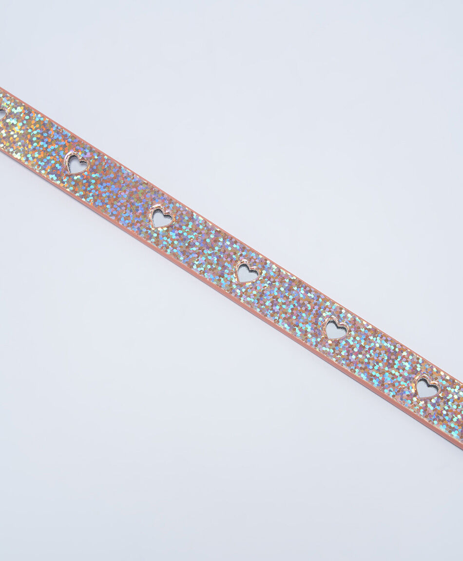 Cintur&oacute;n ni&ntilde;a hebilla coraz&oacute;n