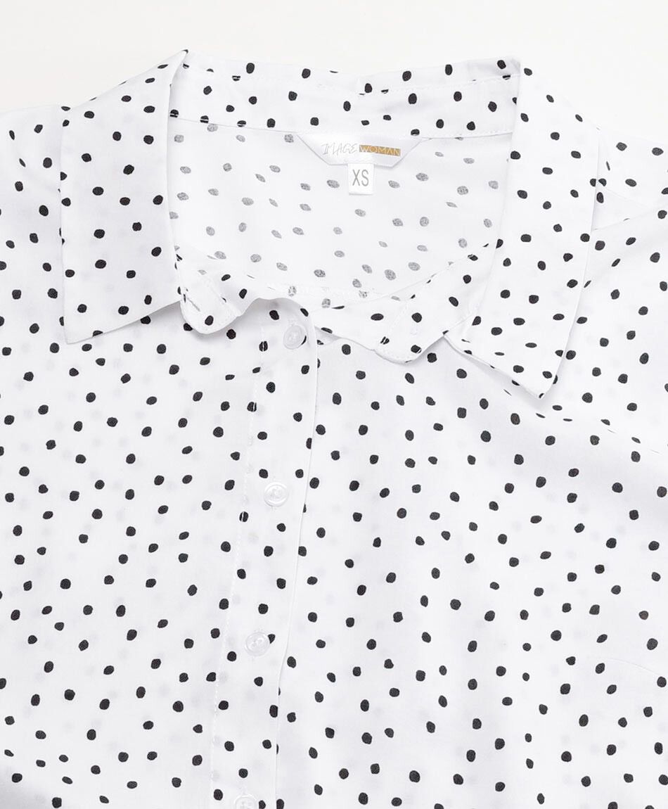 Camisa mujer puntitos