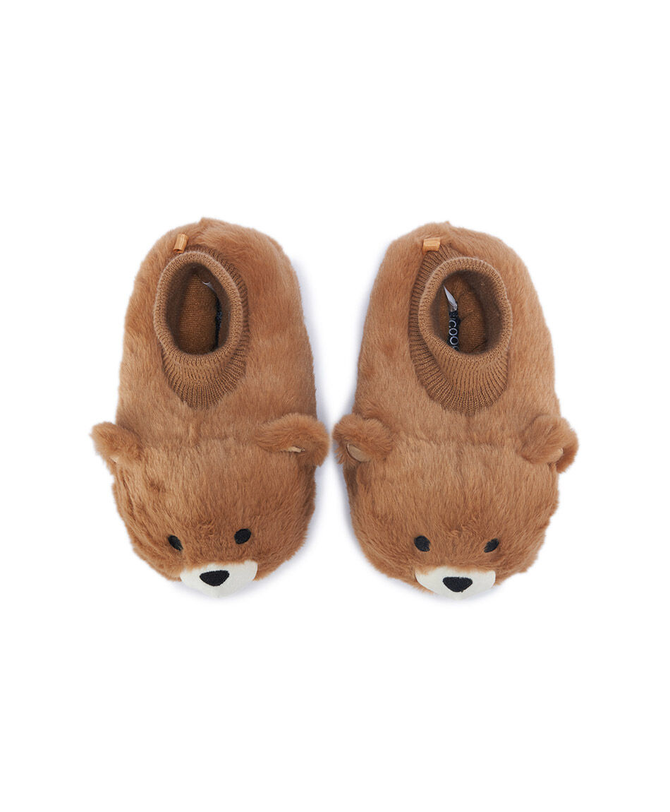 Pantufla infantil warm bear