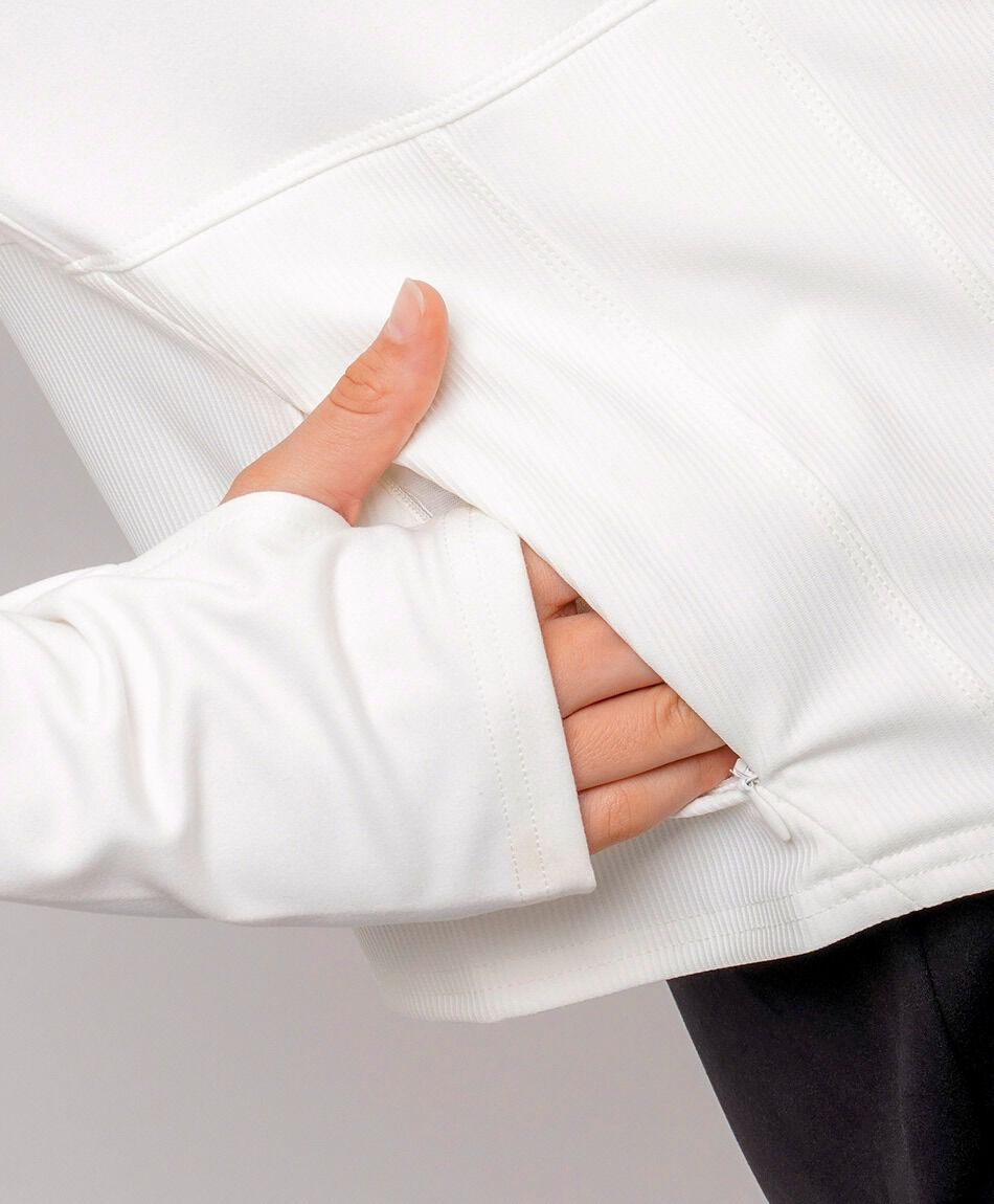 Buzo mujer cuello medio