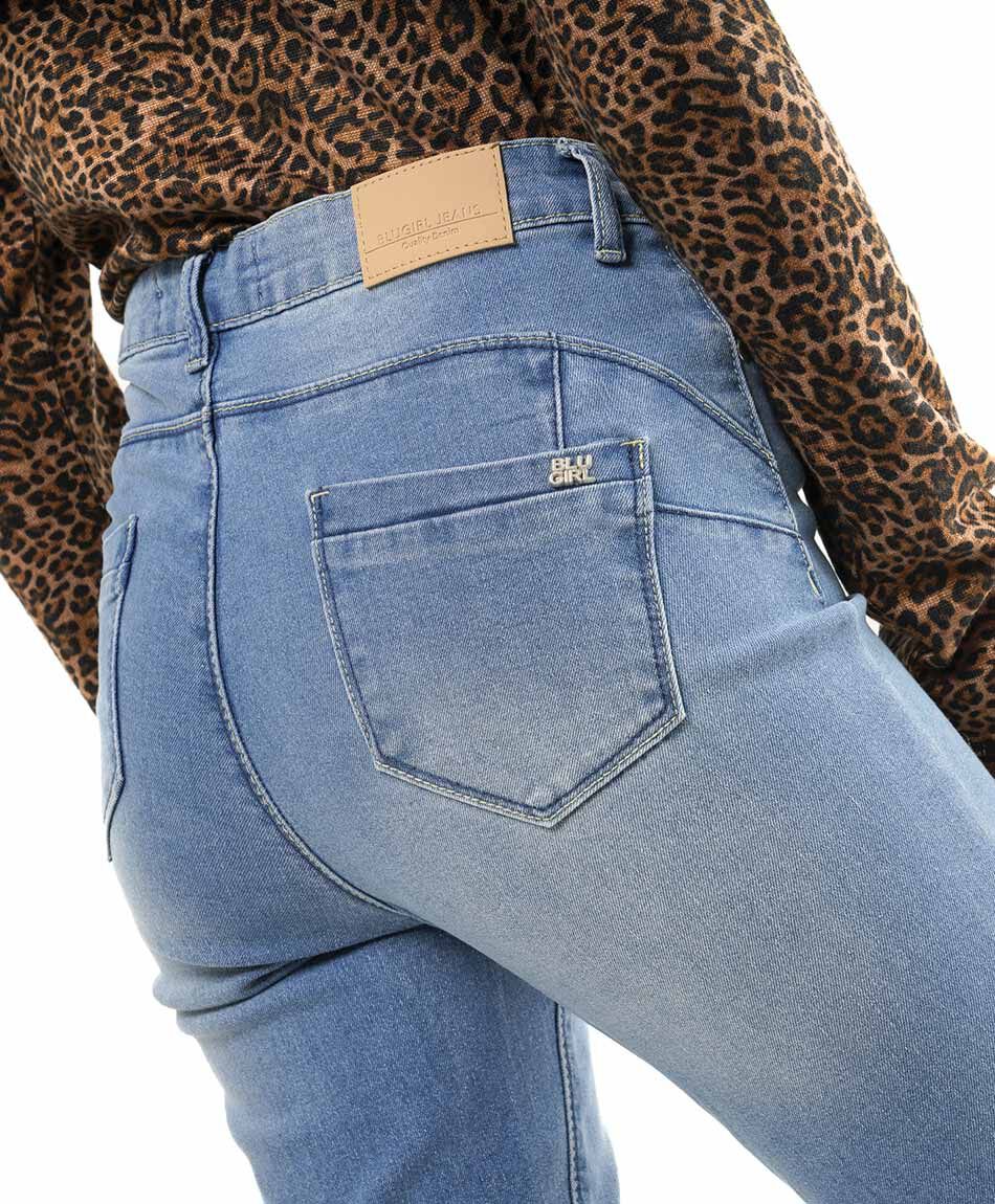 Jeans mujer skinny fit desgaste