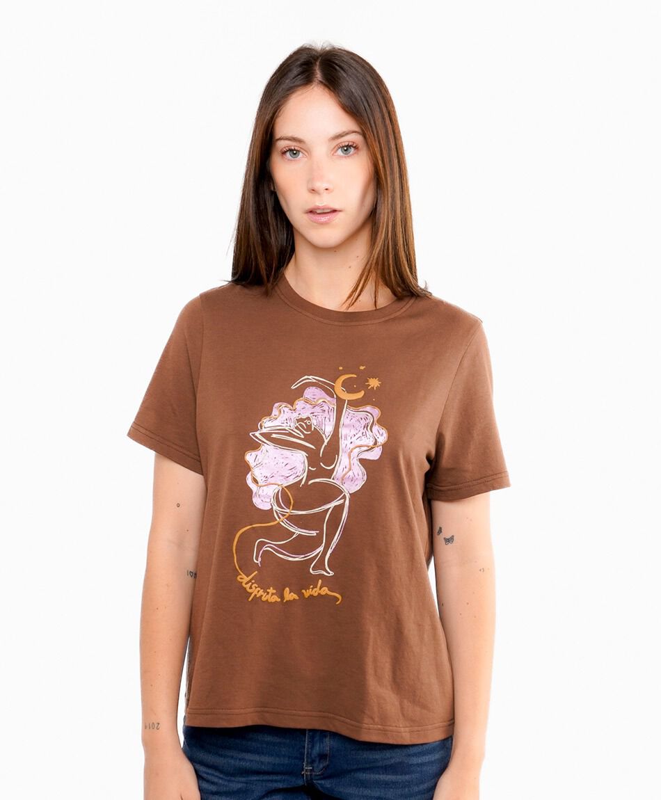 Remera mujer danza de luna