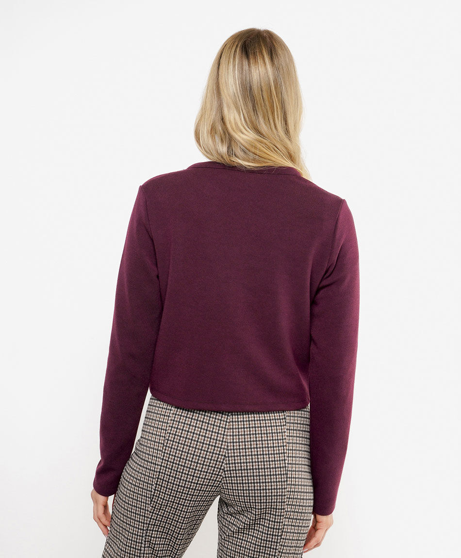 Campera mujer botones dorados