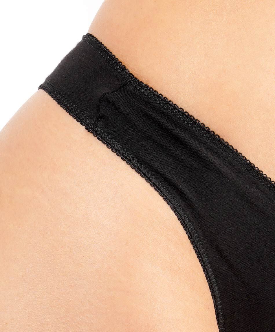 Pack 2 bombacha mujer colaless cinta algod&oacute;n