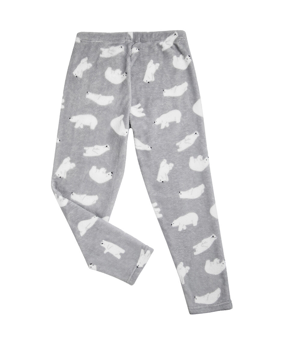 Pijama ni&ntilde;a coral sue&ntilde;os blancos